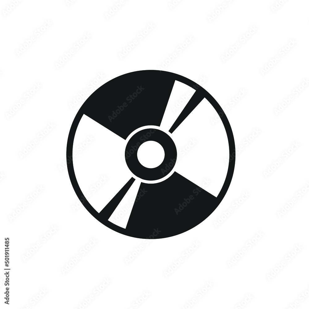dvd, vcd cassette icon vector. file storage, movie player. simple flat template dvd, vcd cassette icon vector. file storage, movie player. simple flat template