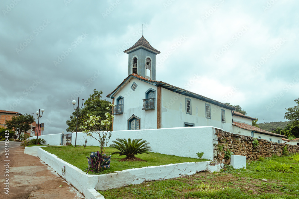 church in the city of Couto de Magalhães, State of Minas Gerais, Brazil