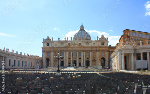 St. Peter's Cathedral in the Vatican, Italy