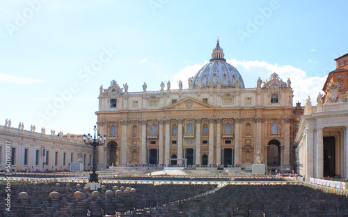 St. Peter's Cathedral in the Vatican, Italy 