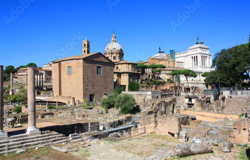 Roman Forum in Rome, Italy 