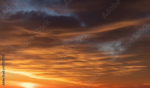 orange sunrise sunset sky replacement