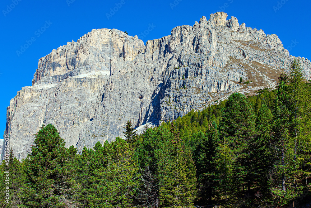 Walk in the picturesque Dolomites