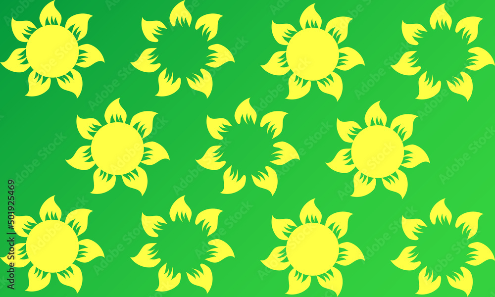 Seamless pattern with flowers design Seamless pattern with flowers design