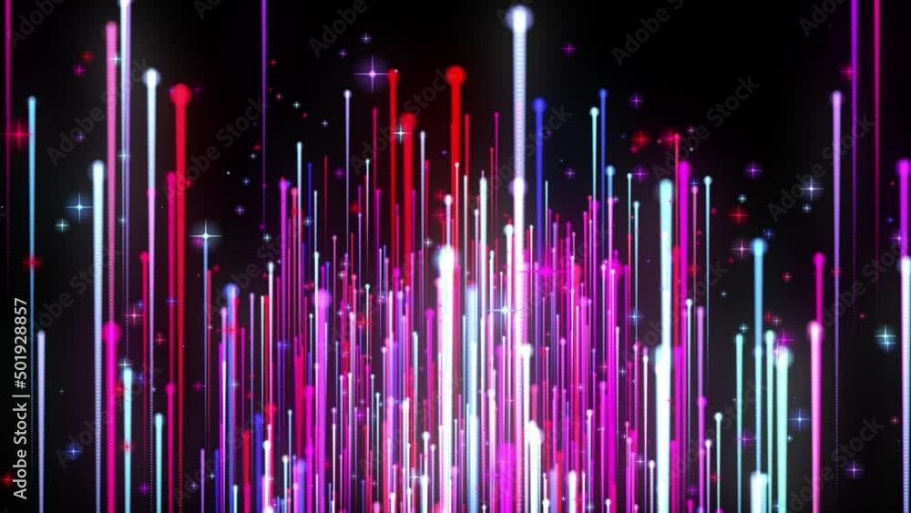 Abstract glitter texture lines flying up animation. Abstract glitter texture lines flying up animation.