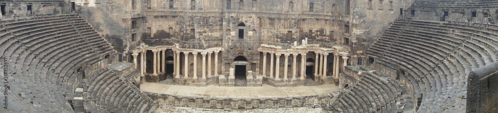 The antique Theatre of Bosra, Syria