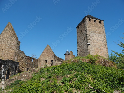Burg Lichtenberg bei Kusel in Rheinland-Pfalz