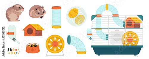 Hamster Cage Constructor Set