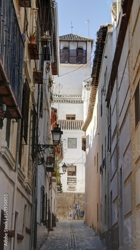 centre ville  cath  drale    glises et rues de Grenade en Andalousie