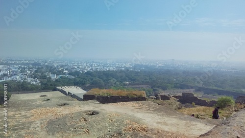 фотография Golconda Fort - view of the countryside