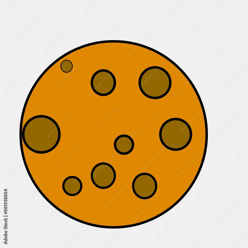 Fototapeta premium illustration of an fruit