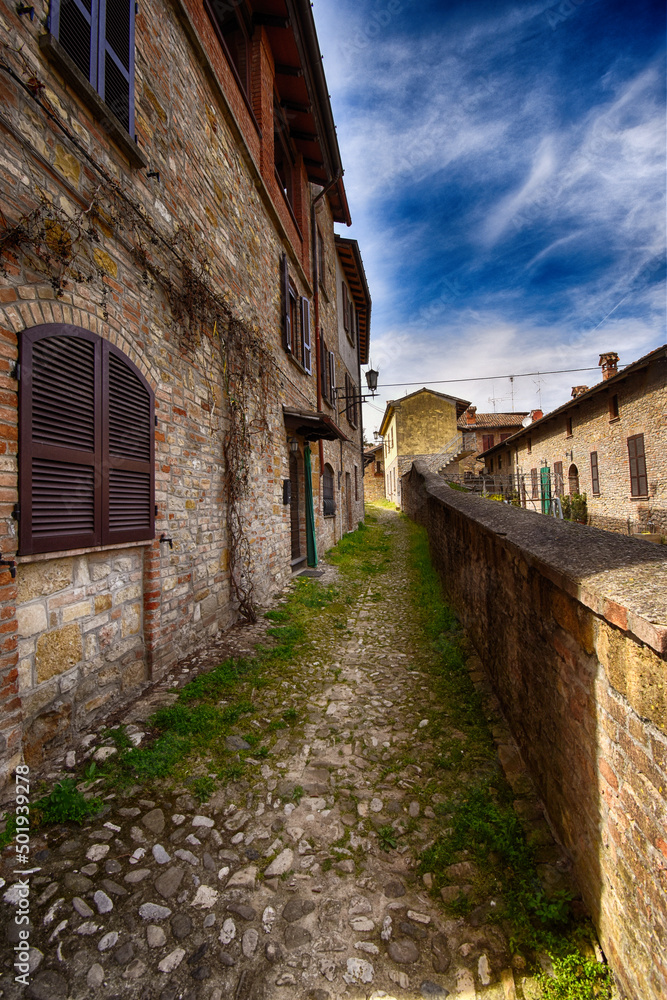 Medieval village of Castell'Arquato - Piacenza