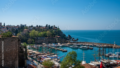 Old Town Kaleici In Antalya  Turkey