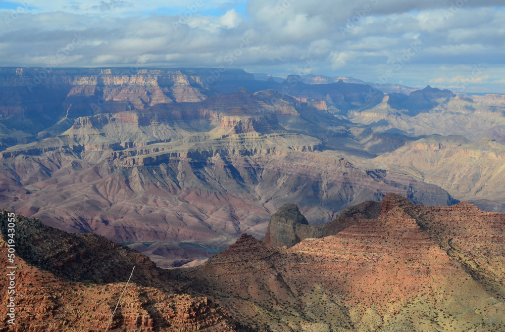 Gorgeous Landscape of the Grand Canyon in Arizona