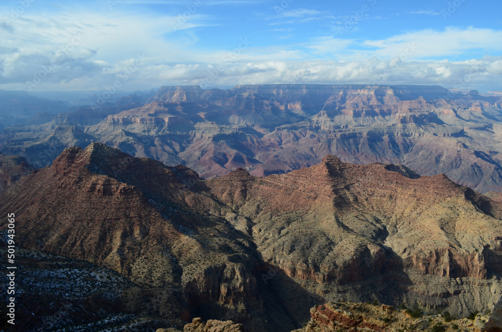 Stunning Grand Canyon Landscape on a Spring Day