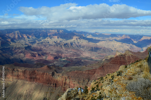 Scenic View of the Grand Canyon from the South Rim