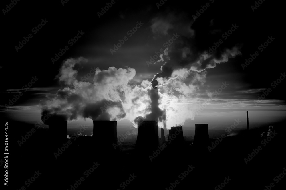 environment pollution - obrazy, fototapety, plakaty 