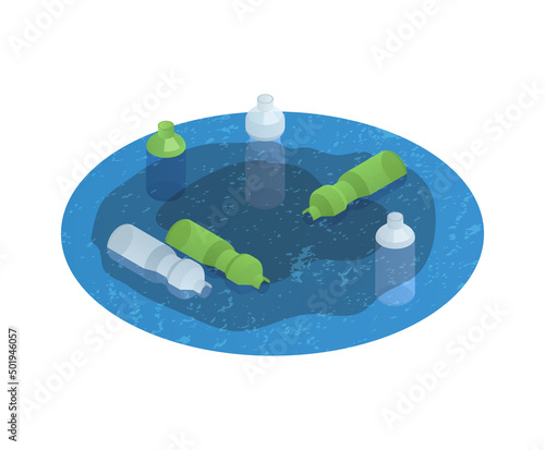 Ocean Pollution Icon