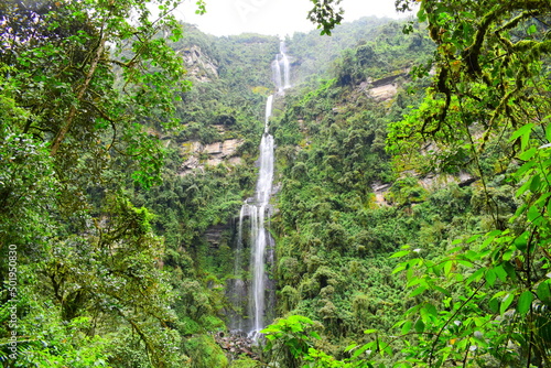 Cascada más alta de Colombia en Choachí Cundinamarca