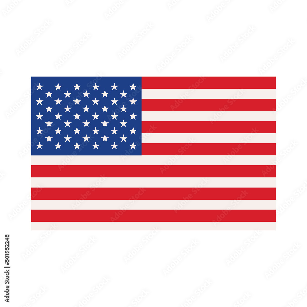Fototapeta premium flag United States of america