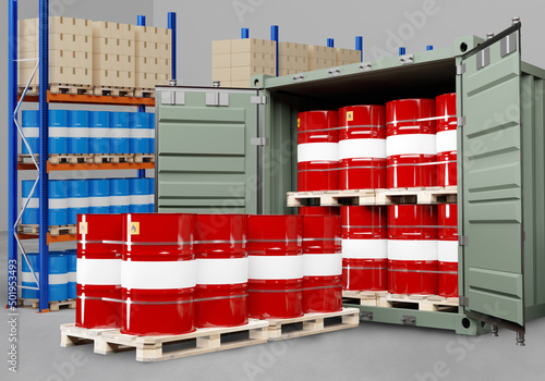 Warehouse chemistry. Metal ...