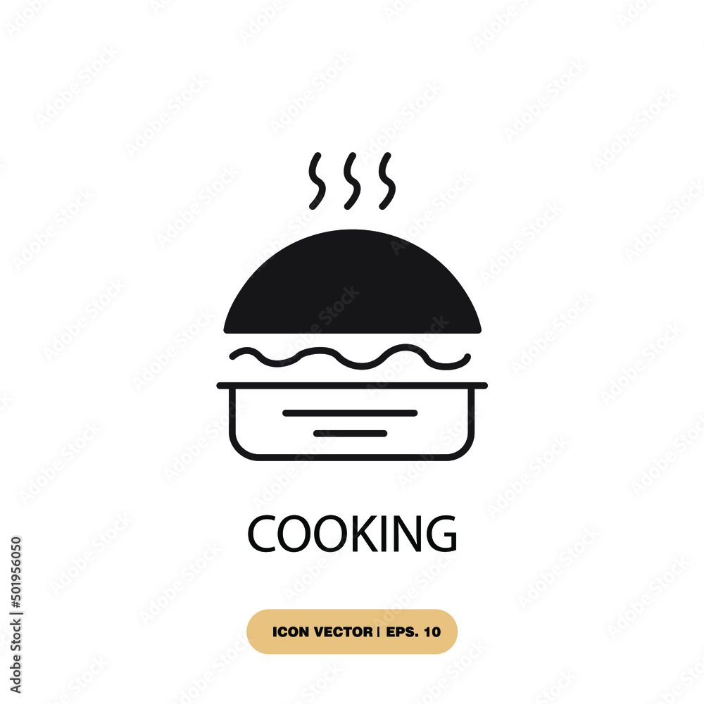 cooking icons  symbol vector elements for infographic web