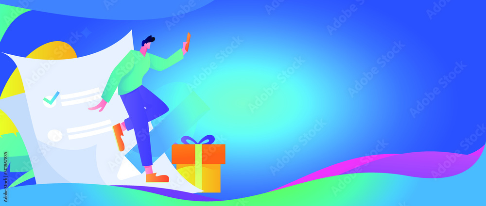User Questionnaire Flat Vector Concept Illustration
User Questionnaire Flat Vector Concept Illustration