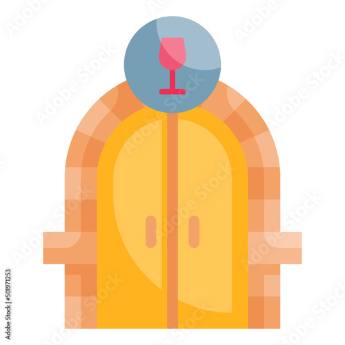 cellar flat icon