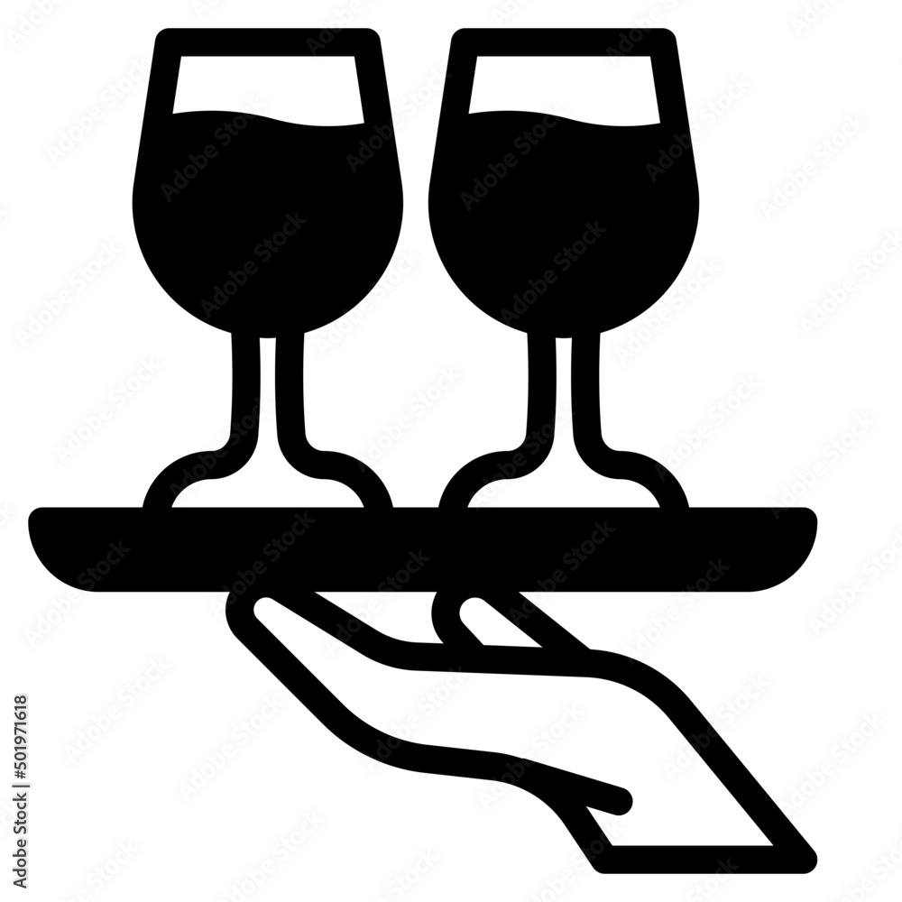 serving glyph icon serving glyph icon
