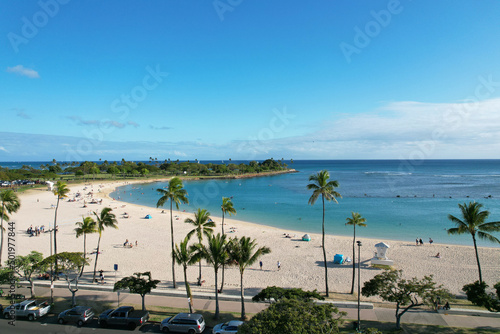 Honolulu Cityscape  Hawaii  USA