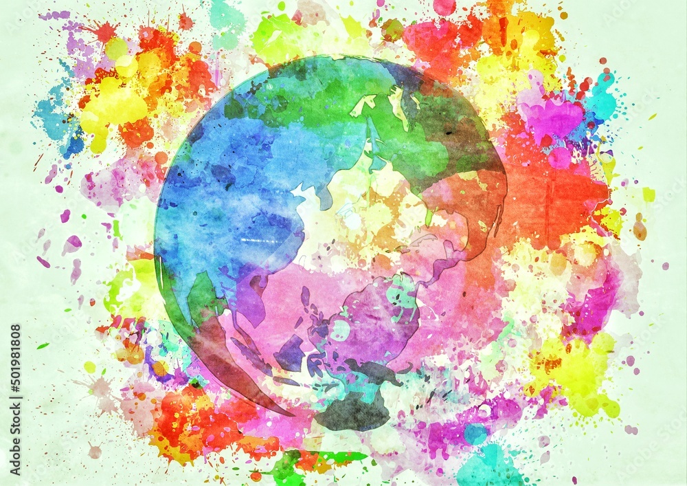 芸術的な地球のイラスト Stock Illustration Adobe Stock 芸術的な地球のイラスト Stock Illustration Adobe Stock