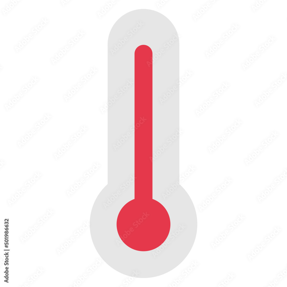 thermometer temperature icon vector thermometer temperature icon vector