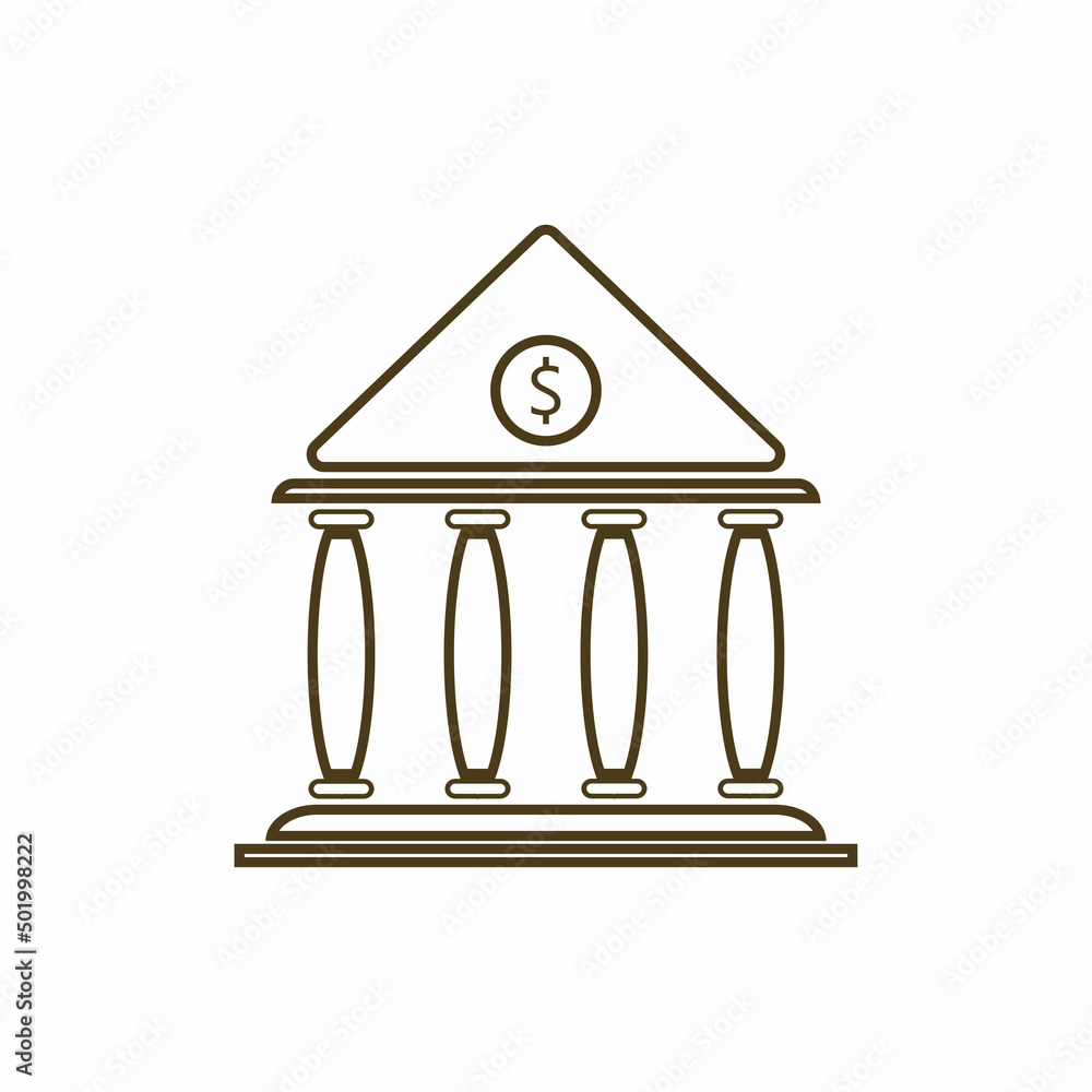 Business and finance icon bank vector illustration Business and finance icon bank vector illustration