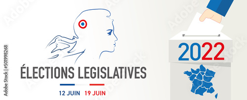 élections législatives 2022 en France les 12 et 19 juin 2022