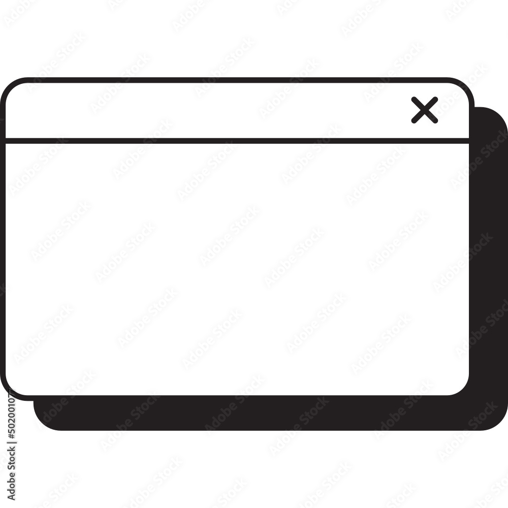 interface browser illustration interface browser illustration