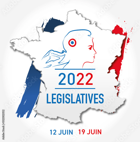 élections législatives 2022 en France les 12 et 19 juin 2022