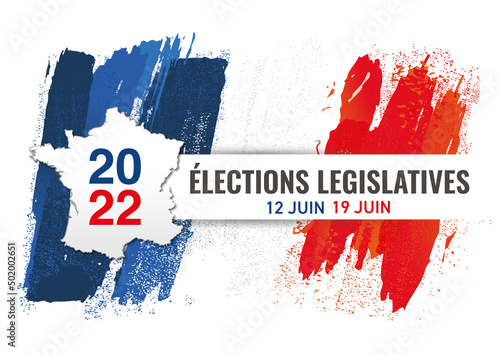 élections législatives 2022 en France les 12 et 19 juin 2022