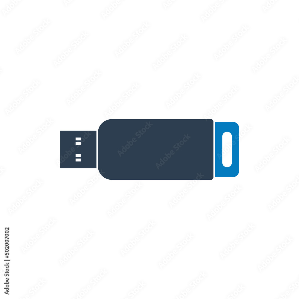 Flash Drive Icon. Editable Vector EPS Symbol Illustration. Flash Drive Icon. Editable Vector EPS Symbol Illustration.