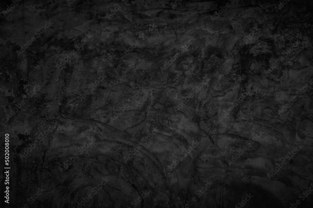 Black rough concrete wall texture background. Polished concrete grunge surface. Black rough concrete wall texture background. Polished concrete grunge surface.