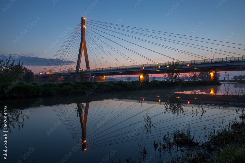 Fototapeta premium Elbbrücke Niederwartha 