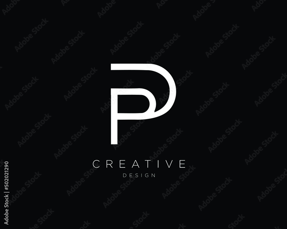 PD DP Logo Design , Initial Based DP PD Monogram PD DP Logo Design , Initial Based DP PD Monogram