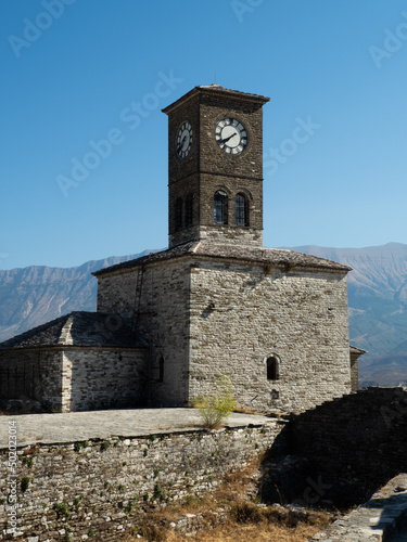  Gjirokaster castle in Albania