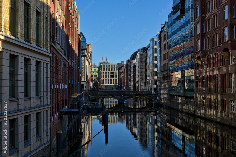 Innenstadt mit Kanal