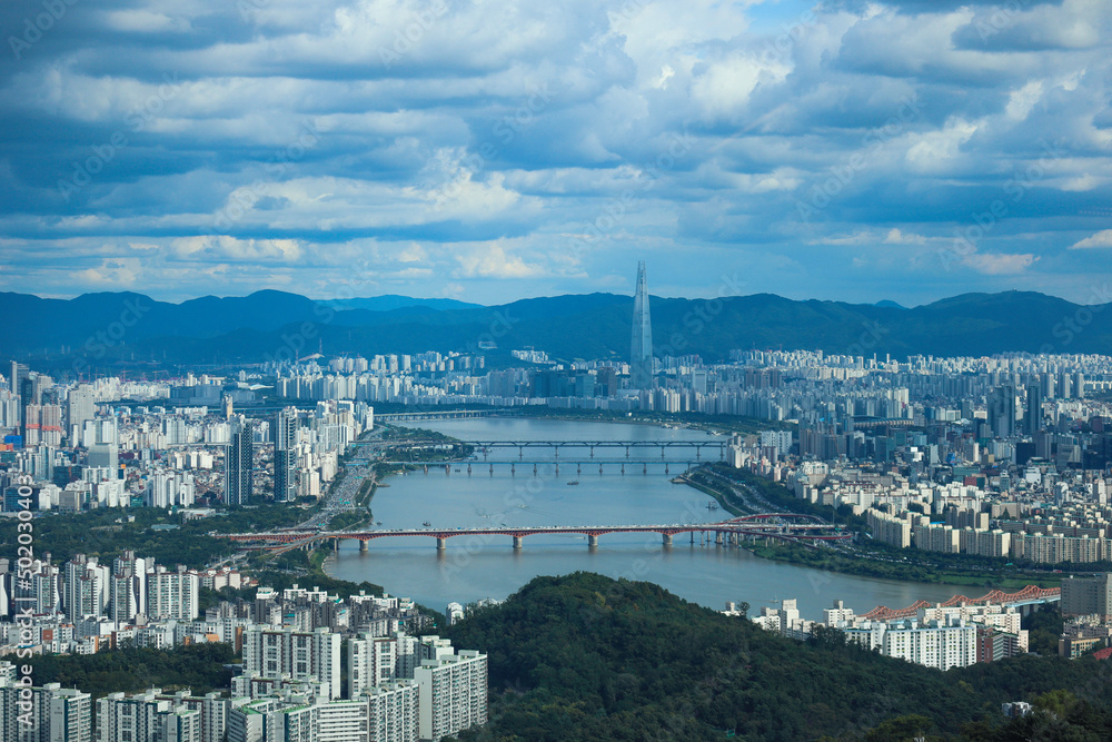 Fototapeta premium Seoul, South Korea