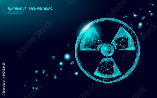 Atom particle sign in hands world map. Nuclear military weapons global danger. Atomic power defence country security. Nuke arm international violence treaty concept vector illustration