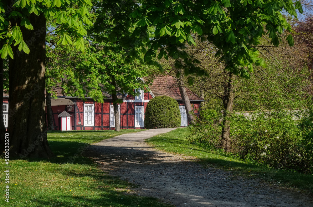 Schöner Park und historisches Haus in Rheda-Wiedenbrück Schöner Park und historisches Haus in Rheda-Wiedenbrück