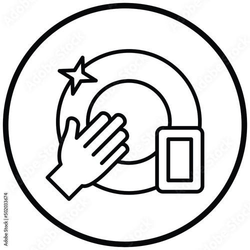 Dishwashing Icon Style