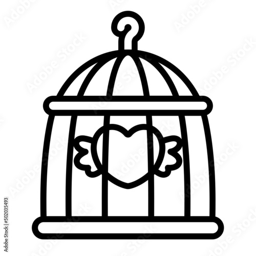 Heart in the cage