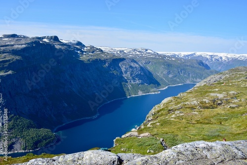 lake in the mountains