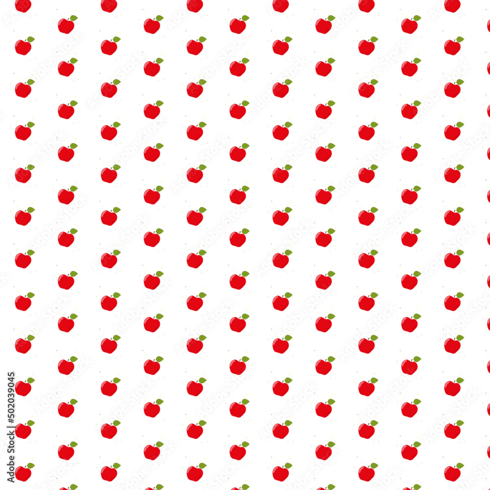 pattern with apple